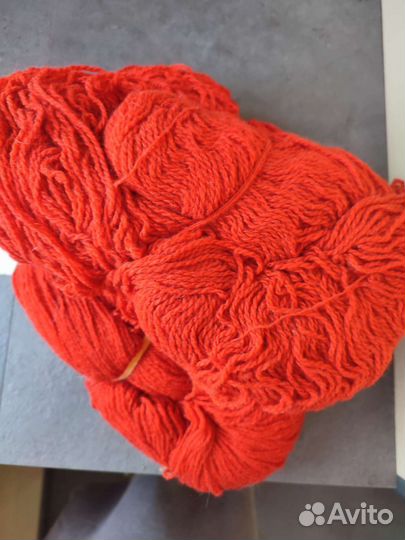 Пряжа чистая шерсть СССР Лот 3