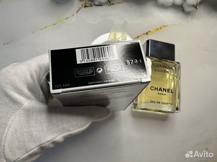 Chanel egoiste platinum новые