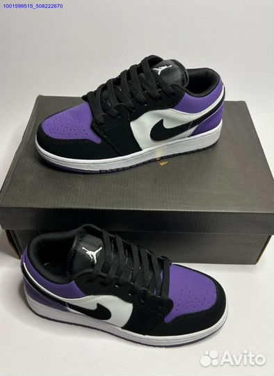 Кроссовки Nike Air Jordan 1 Low Court Purple