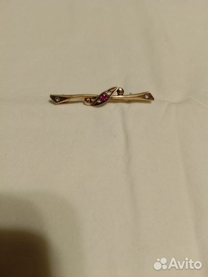 Брошь серебро винтаж