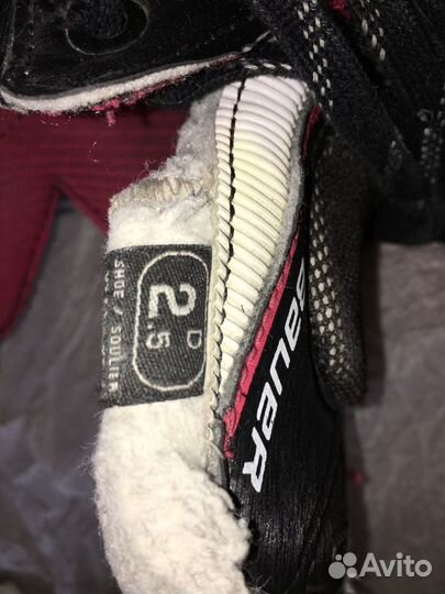 Хоккейные коньки bauer vapor X800 JR Skate BTX15