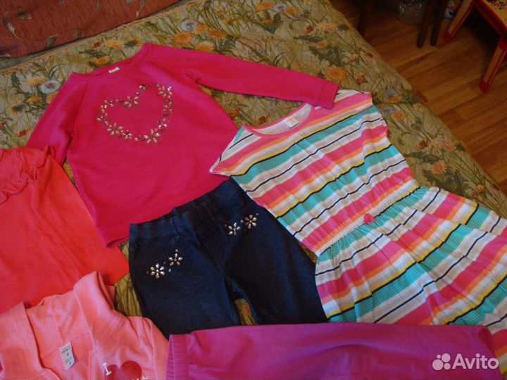 Пакет одежды для девочки 7-8 лет(Gymboree)