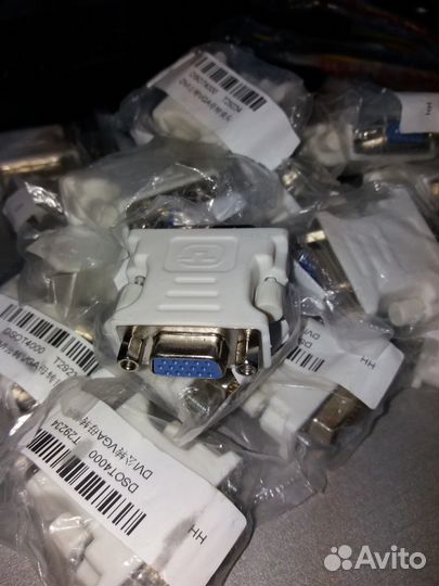 Переходник для видеокарты DVI-I-VGA