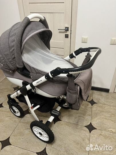 Коляска прогулочная 2 в 1, автокресло