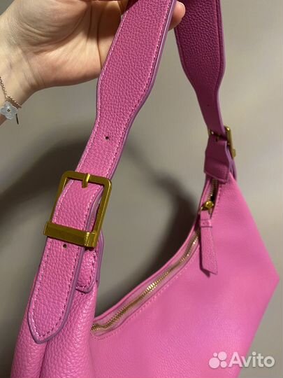 Сумка хобо love republic розовая