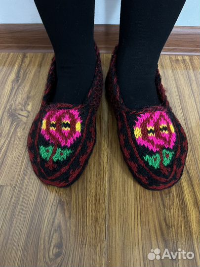 Джурабы чувяки вязаные следы Дагестанские