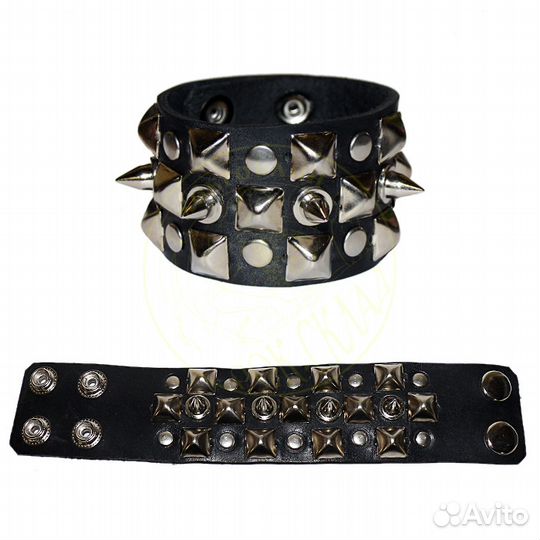 Напульсник кожаный