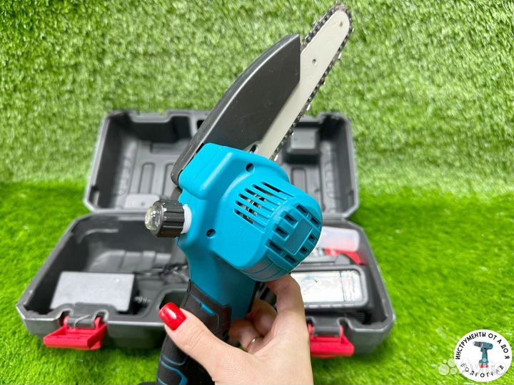 Мини цепная пила makita 21в