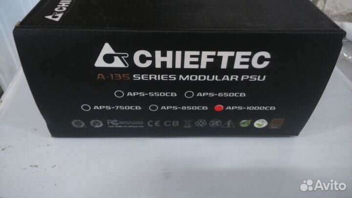 Блоки питания Chieftec A135 Series APS - 1000 CB