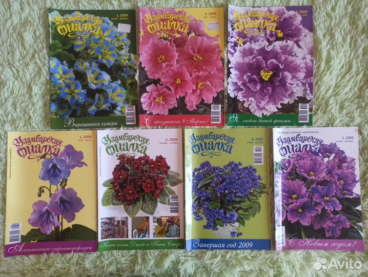 Журналы Узамбарская фиалка