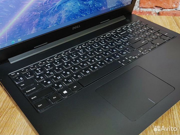 Мощный Игровой Dell inspiron Новый Акб i7 Ноутбук