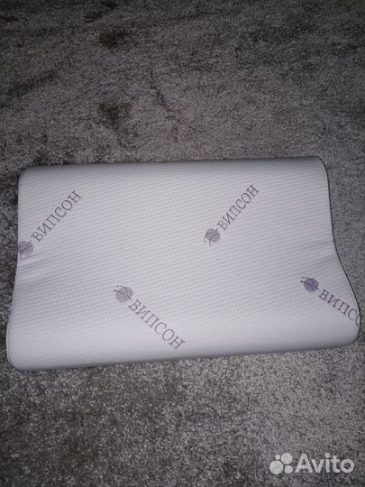 Подушка ортопедическая с эффектом памяти. новая