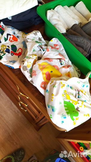 Многоразовые подгузники новые