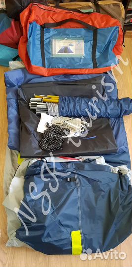 Палатка 3-х комнатная, 6-ти местная Lanyu 1699-3