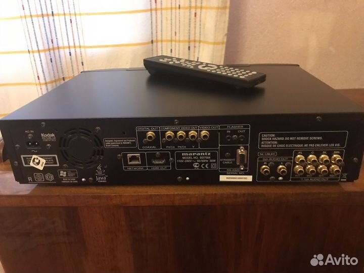 Blu Ray/CD/DVD Disc player Marantz BD 7004