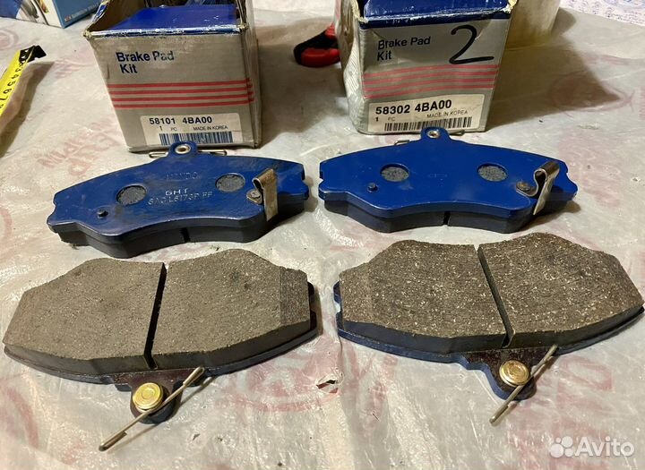 Колодки тормозные Hyundai/Kia