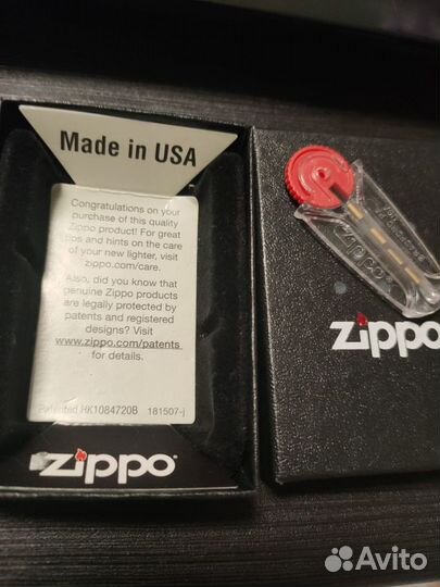 Зажигалка zippo