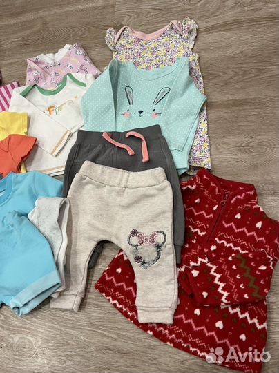 Пакет вещей для девочки 62-68