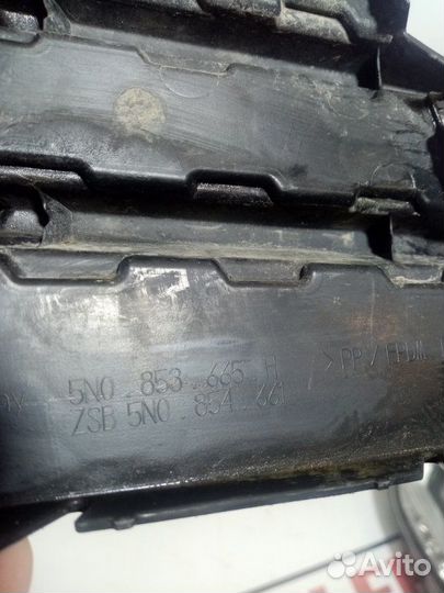 Рамка птф передняя левая Volkswagen Tiguan