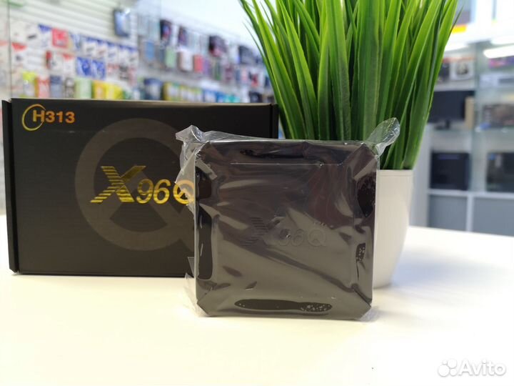 Смарт тв андроид приставка X96Q 2 Gb/16Gb