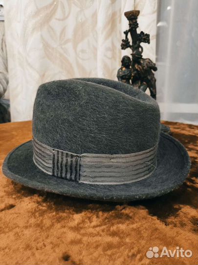 Шляпа фетровая мужская винтажная СССР