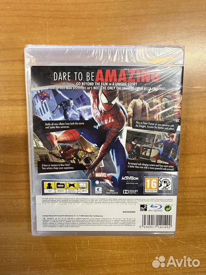 PS3 Amazing Spider-Man 2 (Sealed)