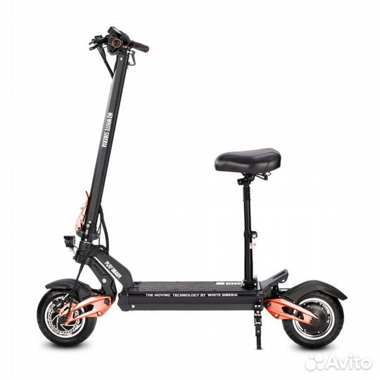 Электросамокат white siberia nerpa PRO 3600W