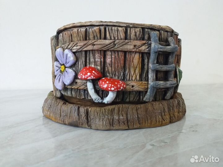 Горшочек сувенирный. Для цветов. №2