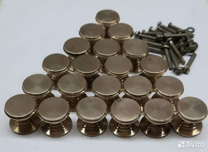 Мебельная ручка-кнопка винтаж СССР