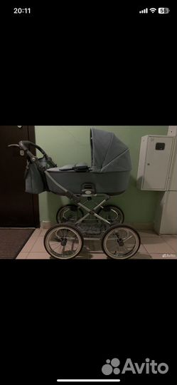 Коляска люлька для новорожденных бу