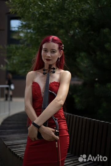 Электроскрипка на праздник, скрипачка, музыкант