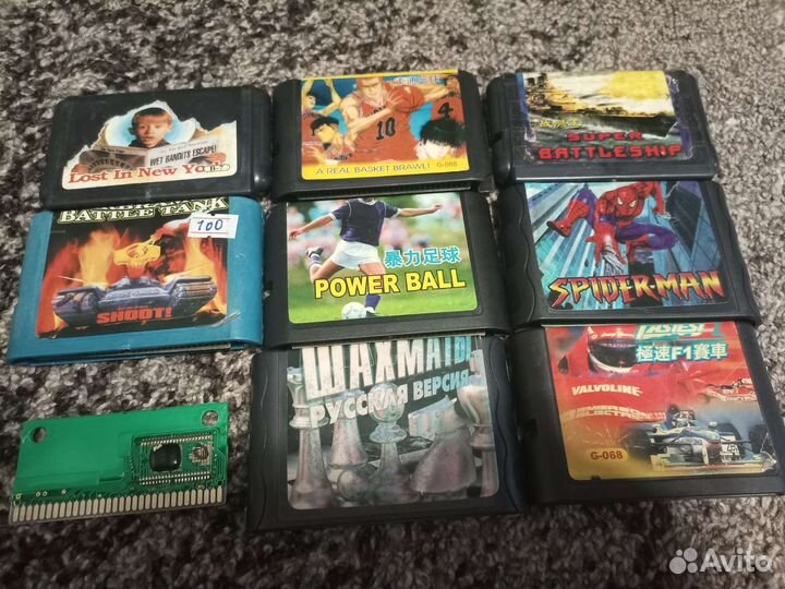 Катриджи sega