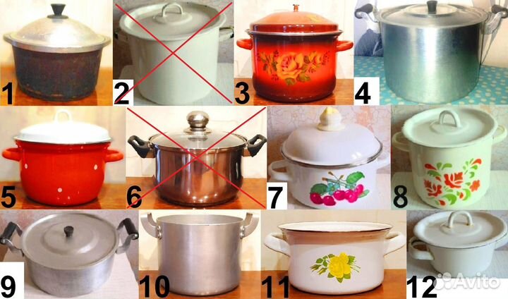 Чайник, кастрюли, чашки, сковородки и прочее