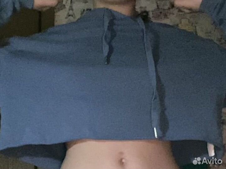 Худи укороченное