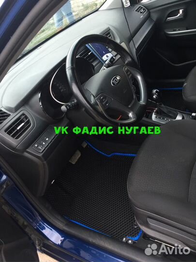 Автомобильные коврики EVA на Kia Rio
