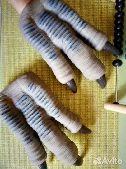 Силиконовые лапы с когтями