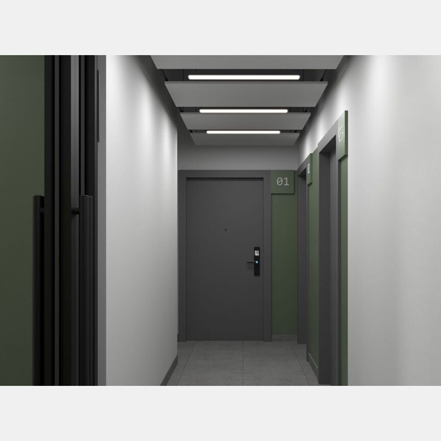 2-к. квартира, 51,4 м², 9/11 эт.
