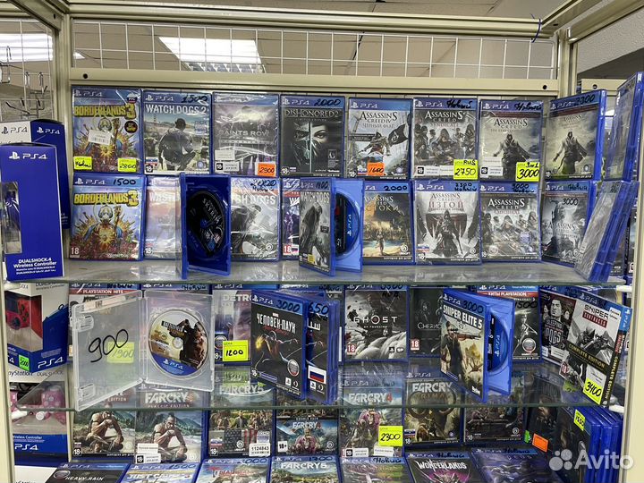 Диски на PS4, актуально 08.09.23