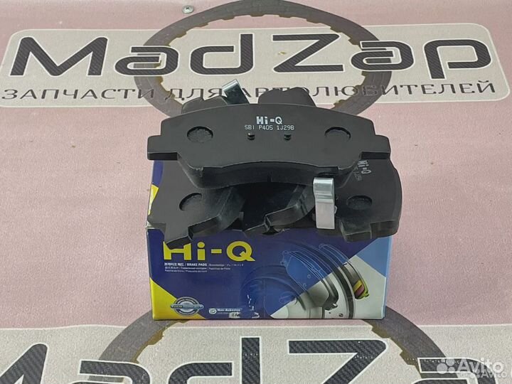 Передние колодки на solaris