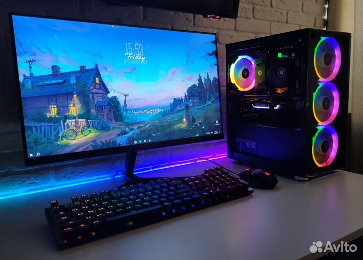 Пк игровой i7/gtx1660super/ssd m2 512гб/16гб озу