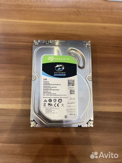 2 тб Жесткий диск Seagate SkyHawk ST2000VX008