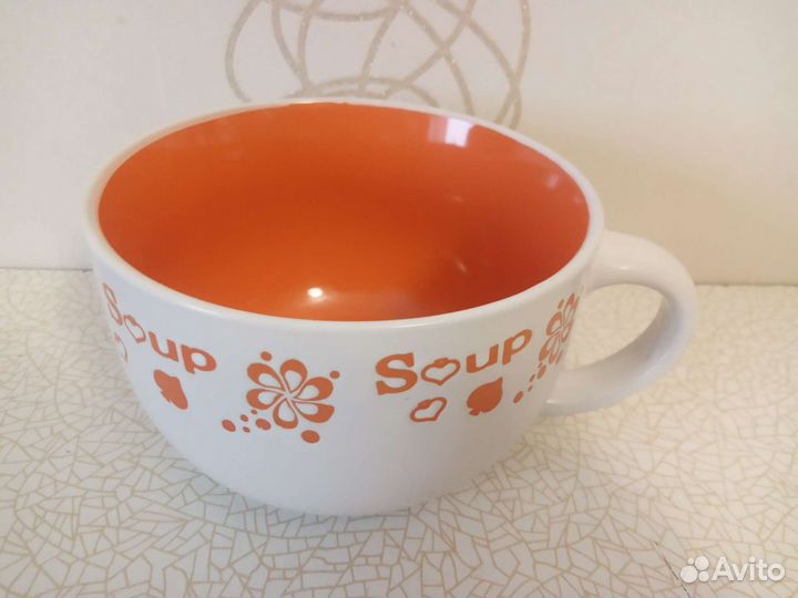 Новая бульонница, керамическая