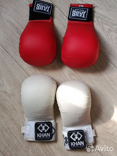 Защита на ноги, руки и грудь для единоборств