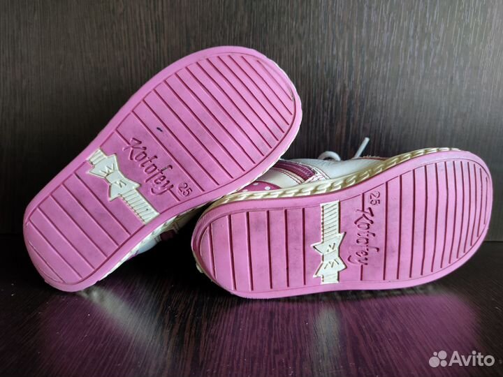 Кеды для девочки 25