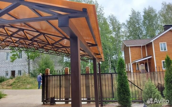 Металлический навес