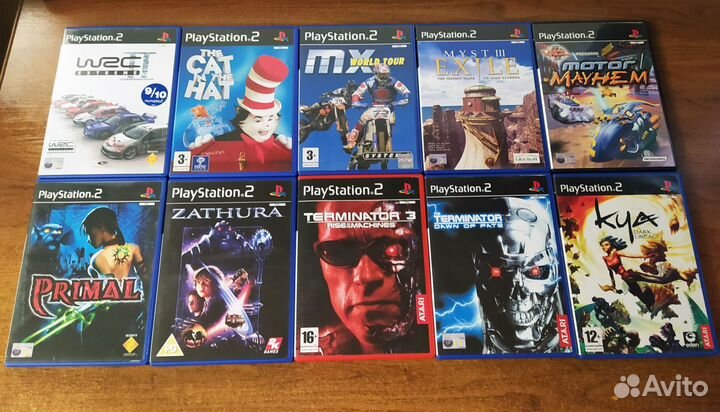 PS2 Sony Playstation 2 Лицензионные видеоигры