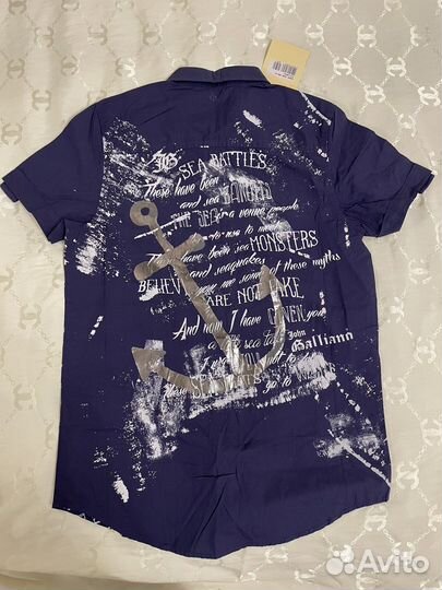 John galliano рубашка 13-14 лет оригинал Италия