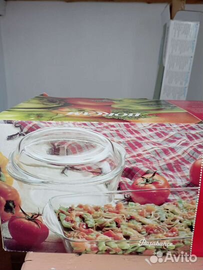 Набор посуды из жаропрочного стекла