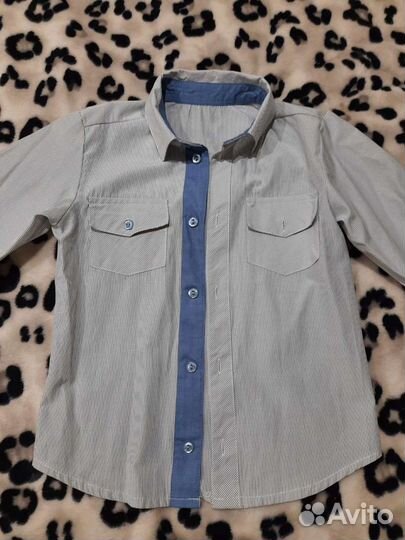 Рубашка для мальчика 122