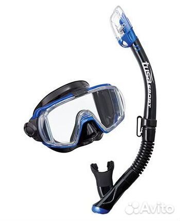 Комплект маска и трубка для снорклинга Visio Tri-e